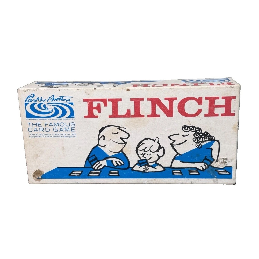 Flinch (1963) Card Game - Parker Brothers - Complete vintage